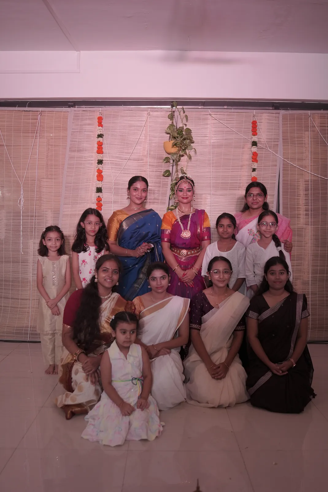 Group photo of dancers in costume